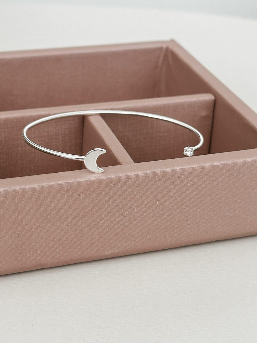 Bracelete pedra e lua